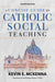 Book cover of 'A Concise Guide to Catholic Social Teaching' by Kevin E. McKenna with architectural illustration.