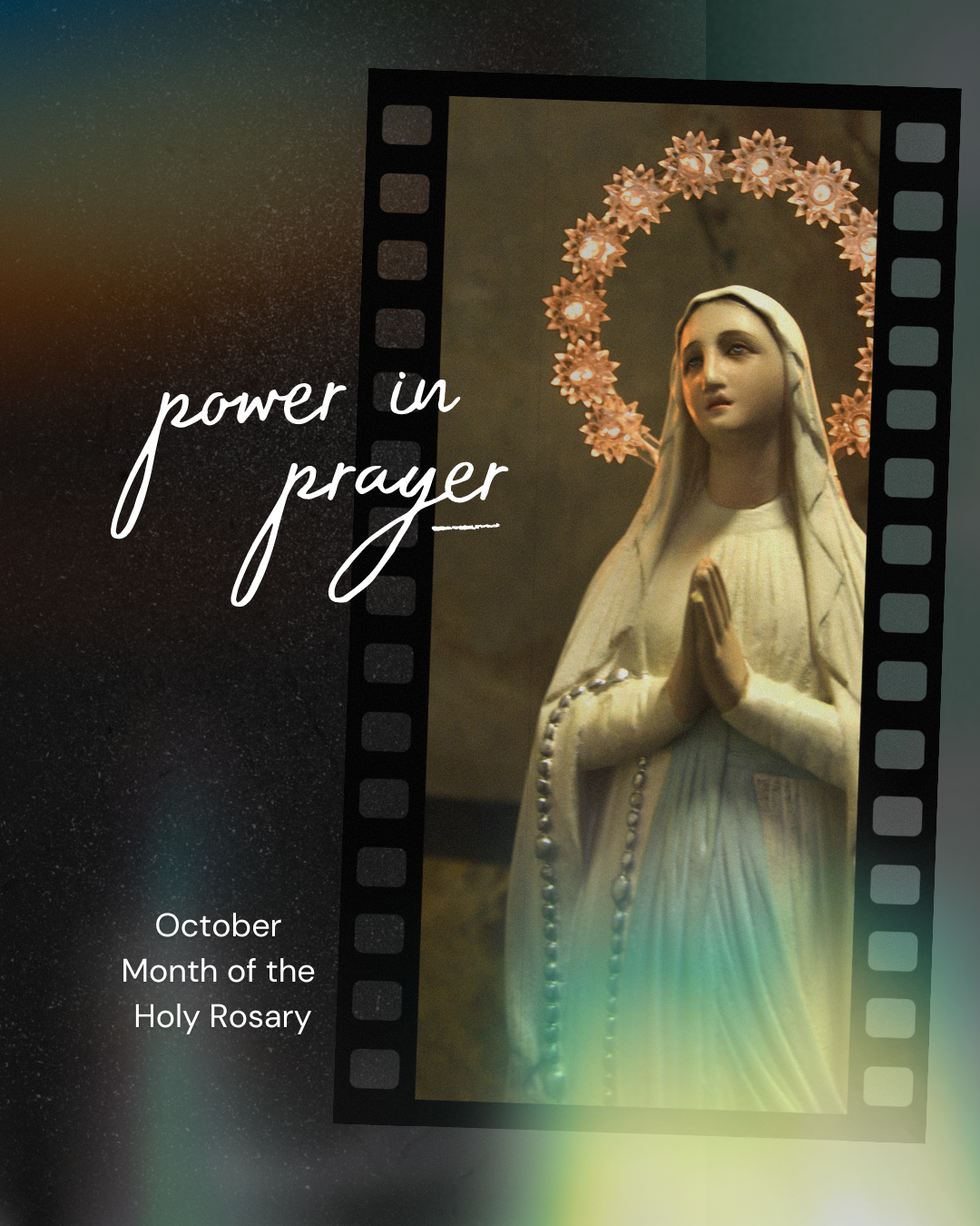 October is the Month of the Holy Rosary