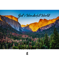 A Lesson on Creation Based on John Muir’s The Mountains of California