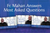 Promotional graphic for Fr. Mahan Answers Most Asked Questions with book covers and a blue background