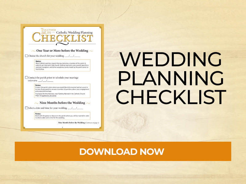 Marriage Prep Questionnaire.pdf Catholic wedding preparation checklist | Honestweddingadvice.com