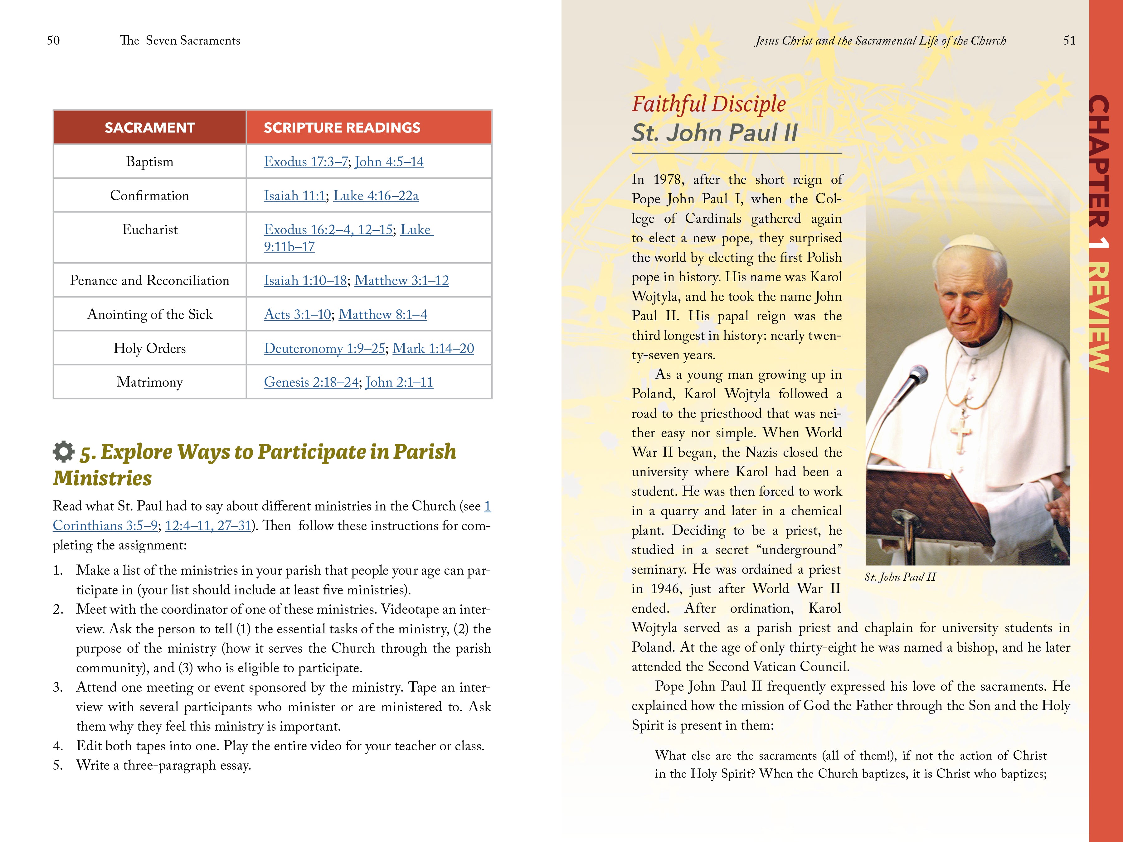 The Seven Sacraments: Signs of God’s Grace (Student Text)